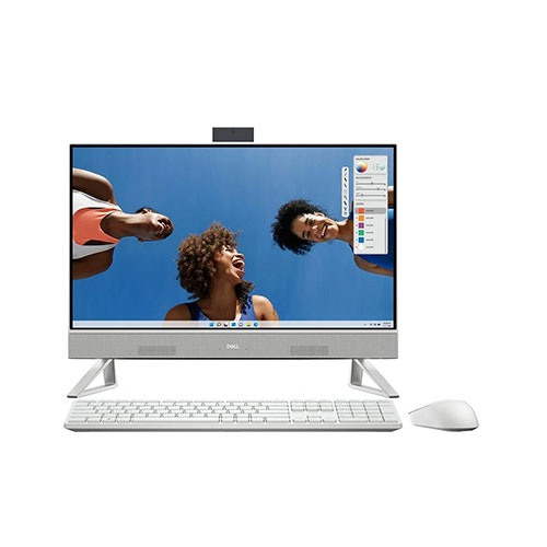 Dell Inspiron 5430 AIO Series 1 Intel Core 5 120U 8GB RAM 23.8 Inch FHD Display Silver All in One PC