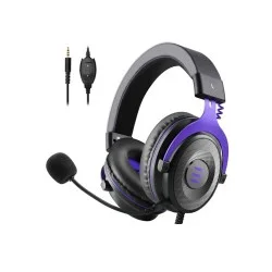EKSA E900 Noise Cancelling Durable Stereo Gaming Headset (PURPLE)
