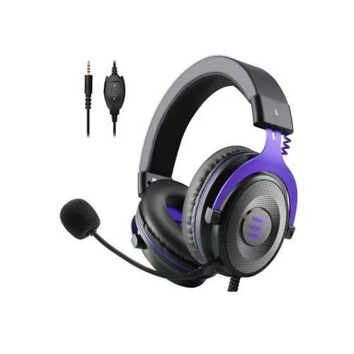 EKSA E900 Noise Cancelling Durable Stereo Gaming Headset (PURPLE)