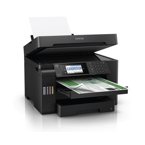 Epson EcoTank L15150 Colour-MFP A3,(Print,Copy,Scan,Fax) Duplex, ADF, WiFi, LAN, W-1yw or 200k pages #C11CH72503