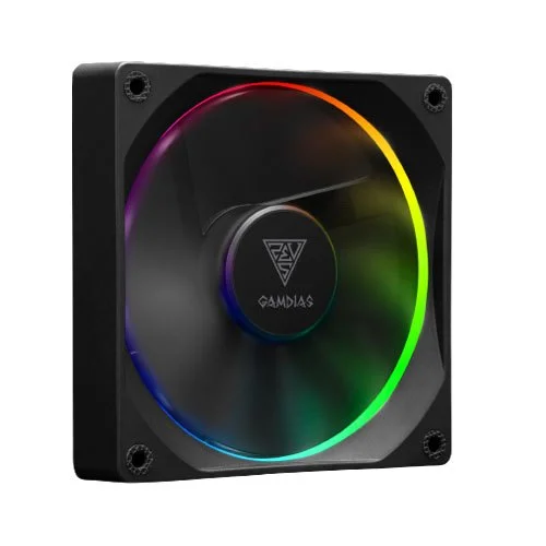 Gamdias AEOLUS M3-1204R 120 mm ARGB Casing Cooling Fan