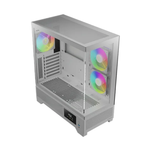 Gamdias ATLAS M1 WH ARGB ATX Mid-Tower Gaming Case