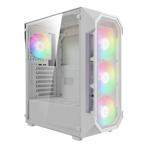 Gamdias AURA GC1 Mesh ARGB Mid-tower ATX Gaming White Casing