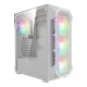 Gamdias AURA GC1 Mesh ARGB Mid-tower ATX Gaming White Casing