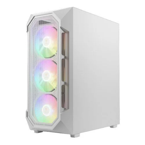 Gamdias AURA GC1 Mesh ARGB Mid-tower ATX Gaming White Casing