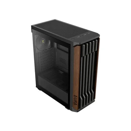 Gamdias AURA GC11 WOOD Mid-Tower ATX Gaming Casing