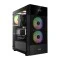 Gamdias AURA GC5 Digital Display Mesh RGB Mid-Tower ATX Gaming Casing
