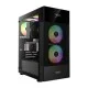 Gamdias AURA GC5 Digital Display Mesh RGB Mid-Tower ATX Gaming Casing