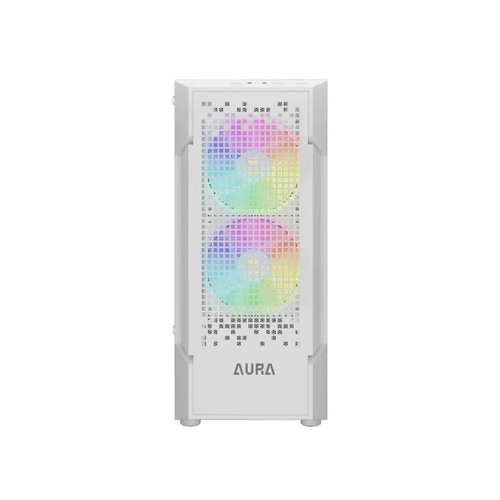 Gamdias AURA GC7 WH RGB ATX Mid-Tower Gaming Case With PSU