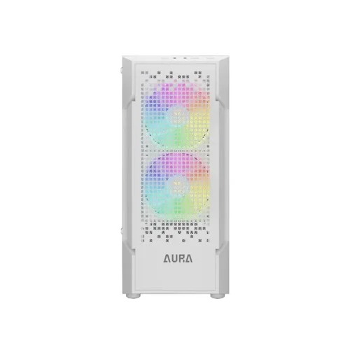 Gamdias AURA GC7 WH RGB ATX Mid-Tower Gaming Case With PSU