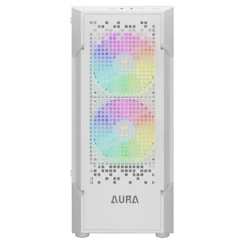 Gamdias AURA GC7 WH RGB ATX Mid-Tower Gaming Casing