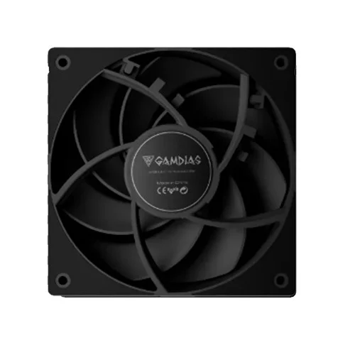 GAMDIAS NOTUS M1-1201 Black 120mm Case Fan