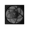 GAMDIAS NOTUS M1-1201 Black 120mm Case Fan