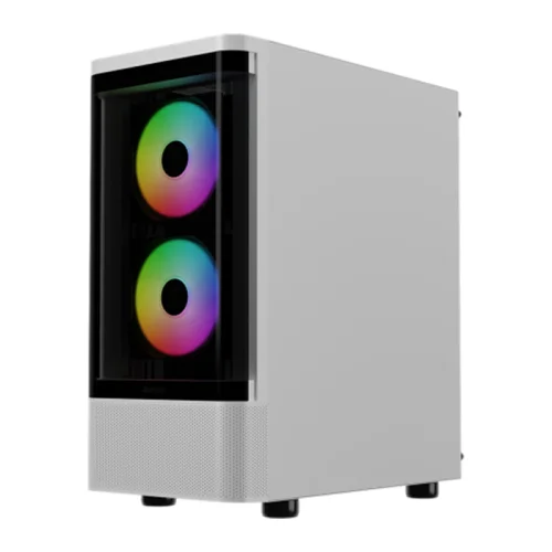 Gamdias TALOS E3 CG WH Mid Tower ARGB Case