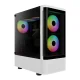 Gamdias TALOS E3 CG WH Mid Tower ARGB Case