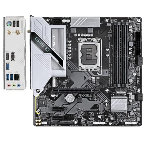 GIGABYTE B760M GAMING PLUS WIFI DDR4 Micro ATX Motherboard