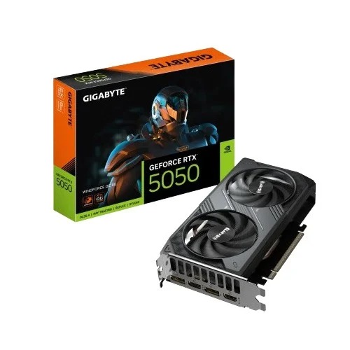 Gigabyte GeForce RTX™ 5050 WINDFORCE OC 8G GDDR6 Graphics Card
