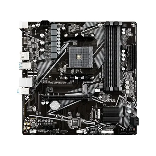 Gigabyte A520M DS3H V2 Micro-ATX DDR4 AMD AM4 Motherboard