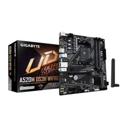GIGABYTE A520M DS3H WIFI6E (Rev. 1.0) AMD A520 Micro-ATX Motherboard