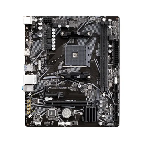 GIGABYTE A520M K AMD AM4 Micro ATX Motherboard