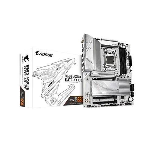 Gigabyte B650 Aorus Elite AX Ice AM5 AMD ATX Motherboard