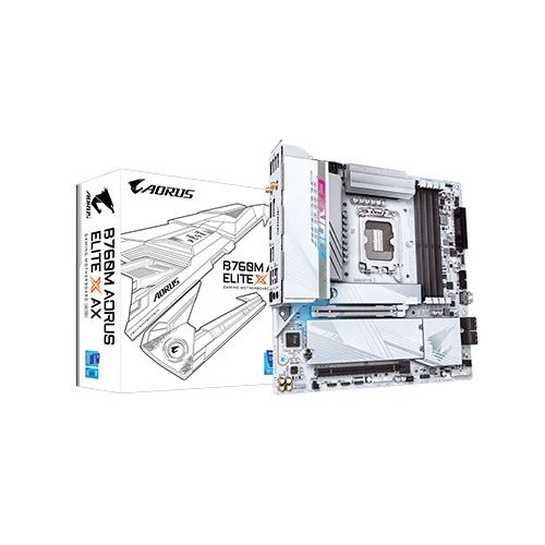 GIGABYTE B760M AORUS ELITE X AX DDR5 mATX Motherboard
