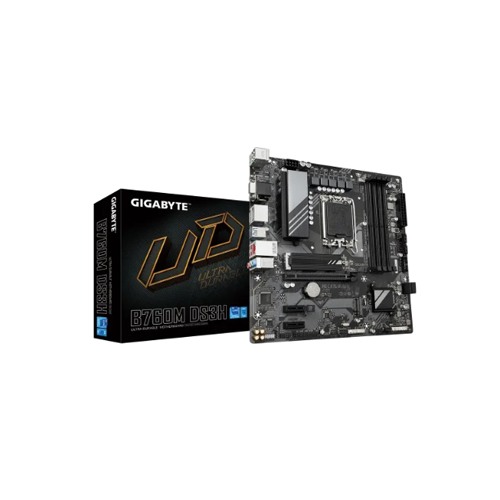 GIGABYTE B760M DS3H DDR5 13th and 12th Gen mATX Motherboard GIGABYTE B760M DS3H DDR5 13th and 12th Gen mATX Motherboard