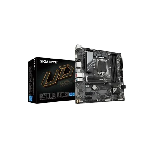 GIGABYTE B760M DS3H DDR5 13th and 12th Gen mATX Motherboard