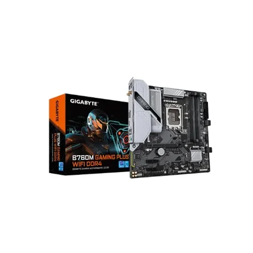GIGABYTE B760M GAMING PLUS WIFI DDR4 Micro ATX Motherboard