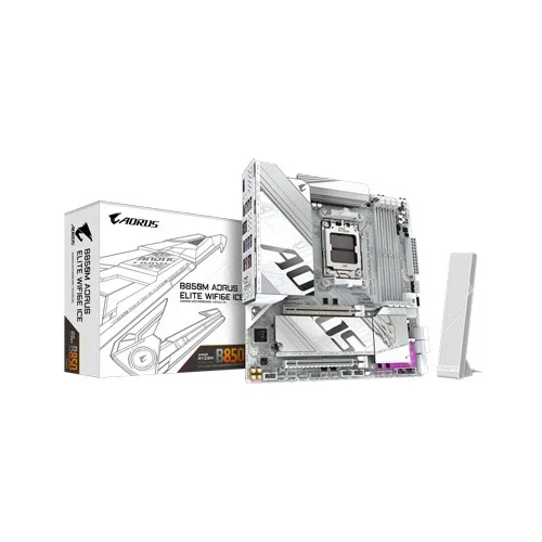 Gigabyte b850m a elite wf6e ice Motherboard