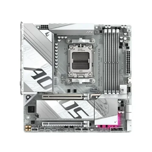 GIGABYTE B850M AORUS ELITE WIFI6E ICE AMD AM5 DDR5 M-ATX Motherboard