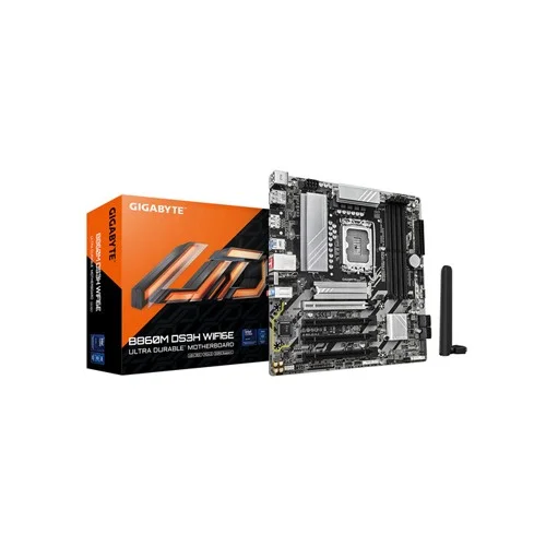 Gigabyte B860M DS3H WIFI6E LGA 1851 Micro-ATX Motherboard