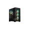Gigabyte C500 Panoramic Stealth Mid Tower M-ATX Desktop Case (Black)