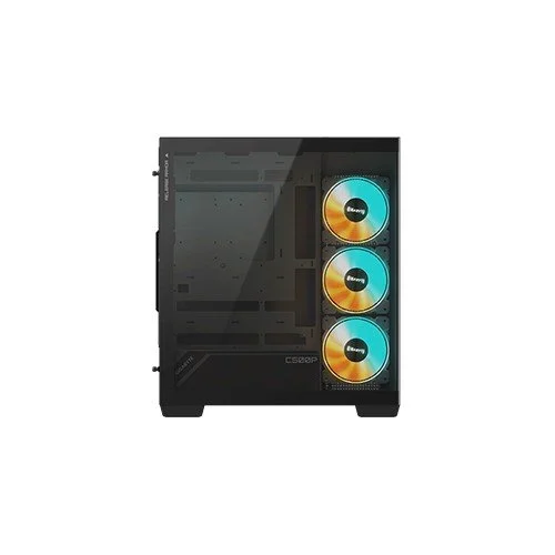 Gigabyte C500 Panoramic Stealth Mid Tower M-ATX Desktop Case (Black)