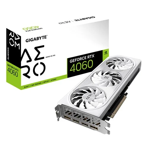 GIGABYTE GeForce RTX 4060 AERO OC 8G GDDR6 Graphics Card