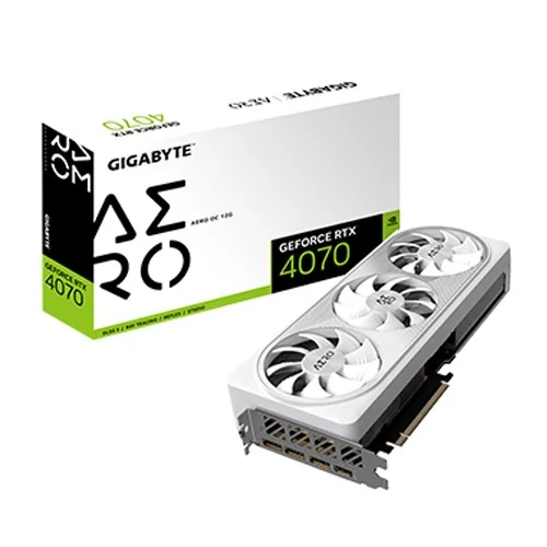 Gigabyte GeForce RTX­­ 4070 AERO OC 12GB GDDR6X Graphics Card