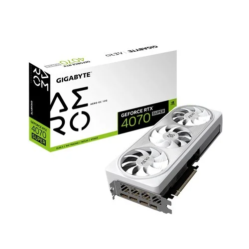 GIGABYTE GeForce RTX 4070 SUPER AERO OC 12G Graphics Card