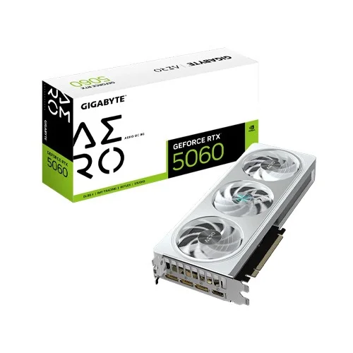 GIGABYTE GeForce RTX 5060 AERO OC 8G Graphics Card