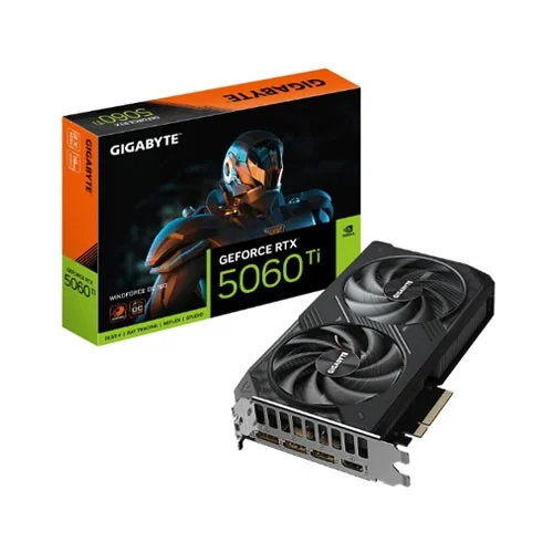 GIGABYTE GeForce RTX 5060 Ti WINDFORCE OC 16G Graphics Card