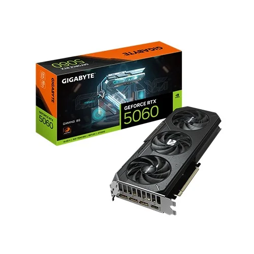 GIGABYTE GeForce RTX™ 5060 GAMING 8G GDDR7 Graphics Card