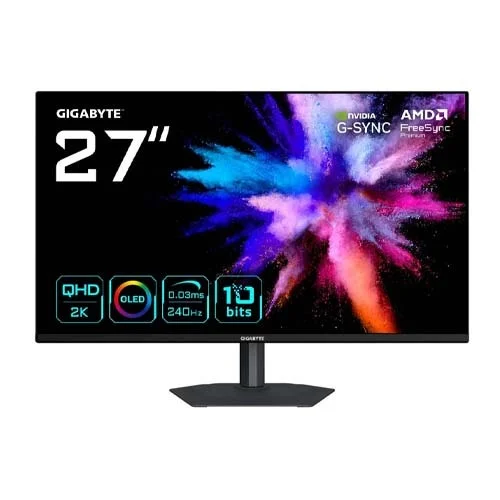 GIGABYTE GO27Q24A EK 27 Inch 240Hz QD-OLED  Gaming Monitor