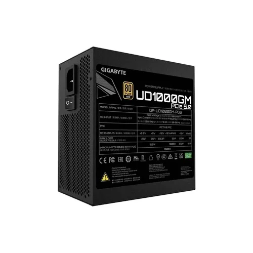 GIGABYTE UD1000GM PG5 1000W 80+ Gold Full Modular Power Supply