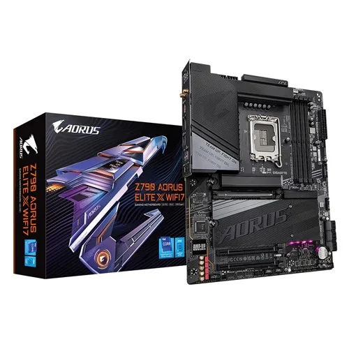 Gigabyte Z790 AORUS ELITE X WIFI7 1.0 14th,13th And 12th Gen Motherboard