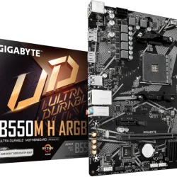 GIGABYTE B550M H ARGB (rev. 1.0) AMD B550 Micro-ATX Motherboard