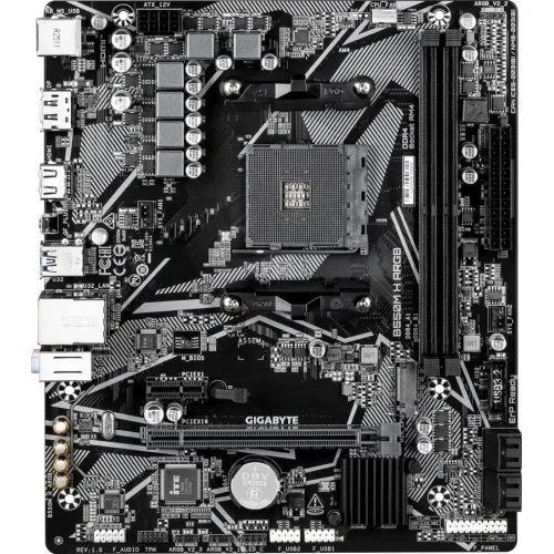 GIGABYTE B550M H ARGB AMD B550 Micro-ATX Motherboard