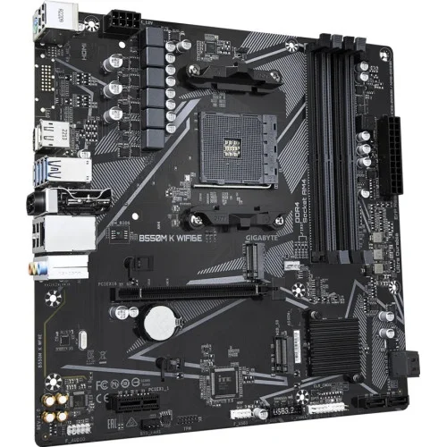 GIGABYTE B550M K WIFI6E AMD B550 Micro-ATX Motherboard