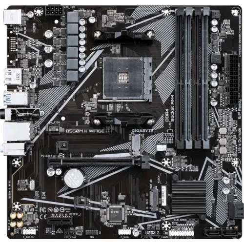GIGABYTE B550M K WIFI6E AMD B550 Micro-ATX Motherboard