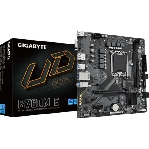 GIGABYTE B760M E DDR5 Micro ATX Motherboard