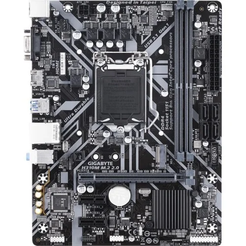Gigabyte H310M M.2 9th Gen Micro ATX Motherboard