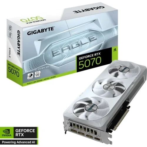 GeForce RTX 5070 EAGLE OC ICE SFF 12G Graphics Card